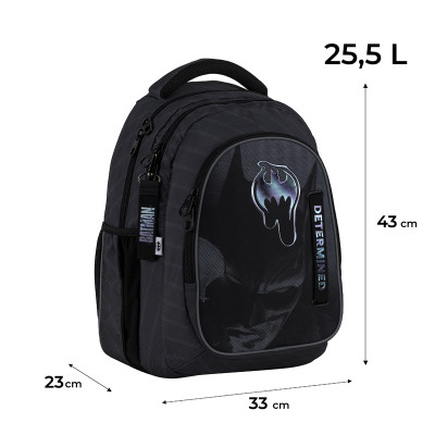 Рюкзак шкільний Kite Education teens 8001L DC Batman (DC25-8001L)