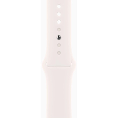 Смарт-годинник Apple Watch Series 11 GPS 46mm Rose Gold Aluminium Case with Light Blush Sport Band - S/M (MEV64RK/A)