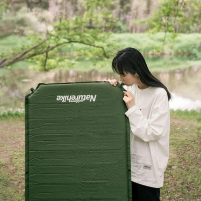 Туристичний килимок Naturehike NH20DZ003 50 мм Dark Green (6927595773680)