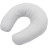 Подушка MirSon для подорожей №8754 Naturale Line 16-5703 Light Gray 100% Memory (2200006348399)