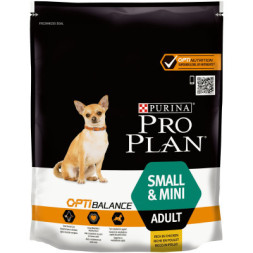 Сухий корм для собак Purina Pro Plan Dog Small&amp;Mini Adult з куркою і рисом 700 г (7613035120778)