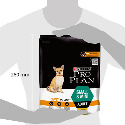 Сухий корм для собак Purina Pro Plan Dog Small&amp;Mini Adult з куркою і рисом 700 г (7613035120778)