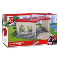 Залізниця Hape Паровозне депо для залізниці (E3704)