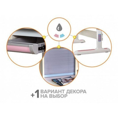 Парта Evo-kids Winnipeg Multicolor WG + PN (BD-630 WG + PN Multicolor)