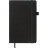 Книга записна Buromax Primo 125x195 мм 96 аркушів в клітинку обкладинка зі штучної шкіри Чорна (BM.291161-01)