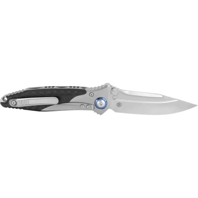 Ніж Microtech Socom Bravo Mini Drop Point Bead Blast Titanium CF (260M-7CFTI)