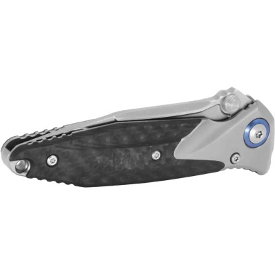Ніж Microtech Socom Bravo Mini Drop Point Bead Blast Titanium CF (260M-7CFTI)