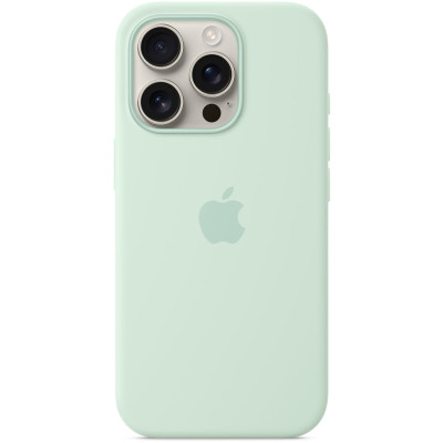 Чохол до мобільного телефона Apple iPhone 16 Pro Silicone with MagSafe - Aquamarine Model A3315 (MDG04ZM/A)