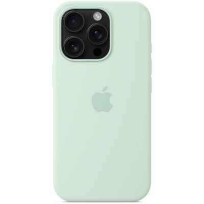 Чохол до мобільного телефона Apple iPhone 16 Pro Silicone with MagSafe - Aquamarine Model A3315 (MDG04ZM/A)