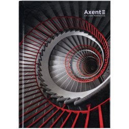 Книга записна Axent R&amp;B Ladder А5, 96 аркушів, клітинка, тверда обкладинка (8457-6-A)