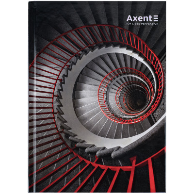 Книга записна Axent R&amp;B Ladder А5, 96 аркушів, клітинка, тверда обкладинка (8457-6-A)
