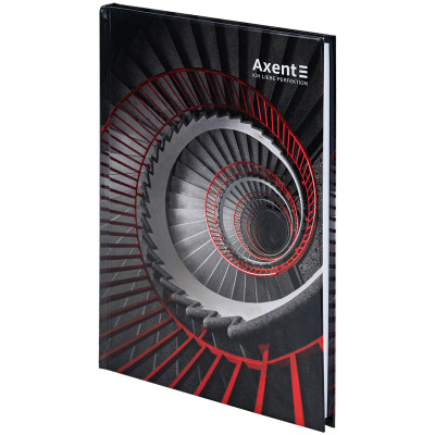 Книга записна Axent R&amp;B Ladder А5, 96 аркушів, клітинка, тверда обкладинка (8457-6-A)