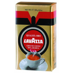 Кава Lavazza мелена 250г, пакет &quot;Qualita Oro&quot; (prpl.12911)