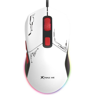 Мишка Xtrike ME GM-316W USB RGB White (GM-316W)