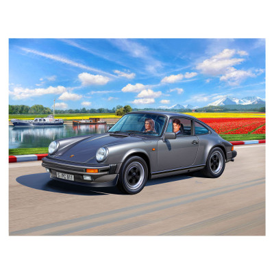 Збірна модель Revell Набір автомобіль Porsche 911 Carrera 3.2 Coupé рівень 3 масштаб 1:24 (RVL-67688)