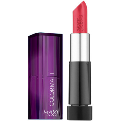 Помада для губ Maxi Color Color Matt 05 - Червоний крем (4823097100059)