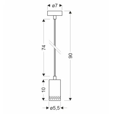 Люстра Candellux Tubo (31-78568)