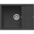 Мийка кухонна Elleci UNICO 125 NERO 40