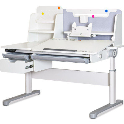 Парта Mealux Milton Electro Grey (BD-730 WG)