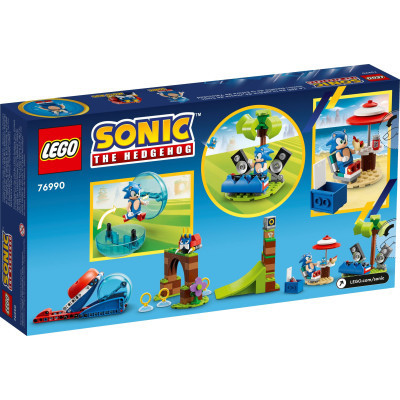 Конструктор LEGO Sonic the Hedgehog Змагання швидкісної сфери Соніка 292 деталі (76990)