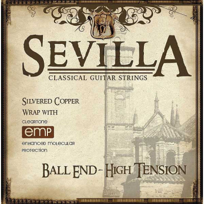 Струни для гітари Cleartone Sevilla Ball End High Tension (8452)