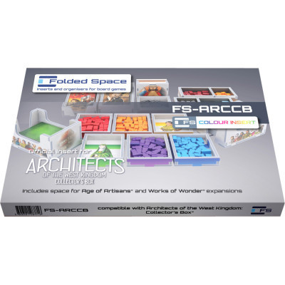 Органайзер для настільних ігор Folded Space Architects of the West Kingdom Collector&#039;s Box (FS-ARCCB)