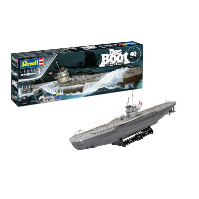 Збірна модель Revell Підводний човен U96 (Das Boot) рівень 3 масштаб 1:144 (RVL-05675)