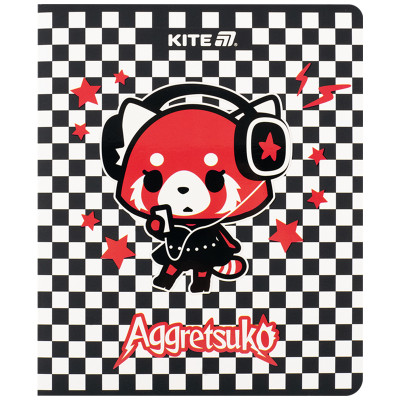 Зошит Kite Aggretsuko, 24 аркуші, клітинка (AR25-238)
