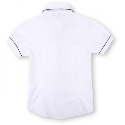 Блузка дитяча A-Yugi з коротким рукавом (1576-122G-white)