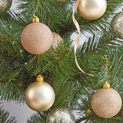 Ялинкова іграшка ColorWay Merry Christmas mix 24шт (6см) PEARL_OEM (CW-MCB624PEARL_OEM)