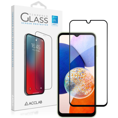 Скло захисне ACCLAB Full Glue Samsung A14 (1283126559747)