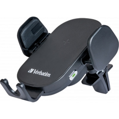Універсальний автотримач Verbatim FWC-01 with Qi Fast Wireless Car Charger (49552)