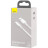 Дата кабель USB 2.0 AM to USB-C Simple WisdomKit (2PCS) 1.5m 5A white Baseus (TZCATZJ-02)