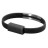 Дата кабель USB 2.0 AM to Micro 5P 0.2m браслет black Extradigital (KBU1783)