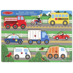 Розвиваюча іграшка Melissa&amp;Doug Пазл Вгадай машинку (MD19051)