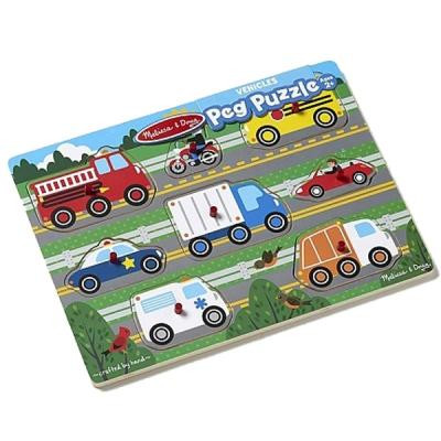 Розвиваюча іграшка Melissa&amp;Doug Пазл Вгадай машинку (MD19051)