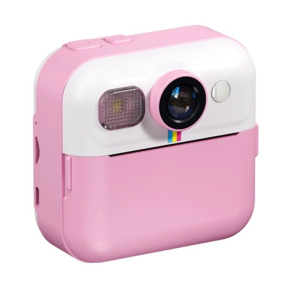 Детский фотоаппарат ColorWay с функцией мгновенной печати (Pink) (CW-PHP01P)
