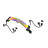 Кабель Gelid Solutions ASTRA ARGB Double 8P(6+2)VGA cable (CA-RGB-16P-01)