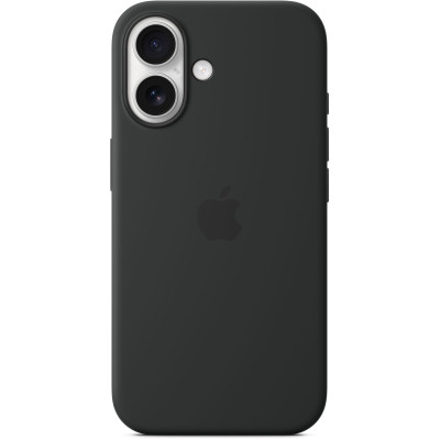 Чохол до мобільного телефона Apple iPhone16 Silicone Case with MagSafe - Black (MYY13ZM/A)