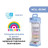 Пляшечка для годування Chicco Well-Being Colors з силіконовою соскою 2м+ 250 мл Рожева (28623.11)