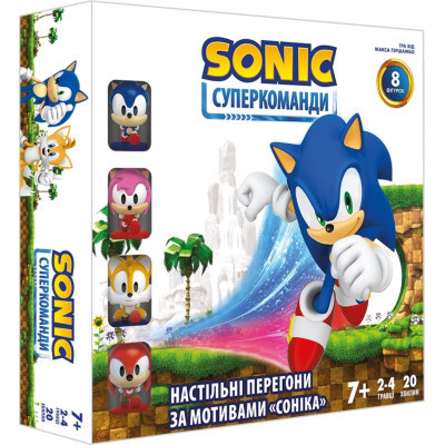 Настільна гра Geekach Games Сонік. Суперкоманди (Sonic Super Teams) (FB11_2022JN)