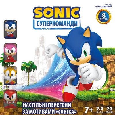 Настільна гра Geekach Games Сонік. Суперкоманди (Sonic Super Teams) (FB11_2022JN)