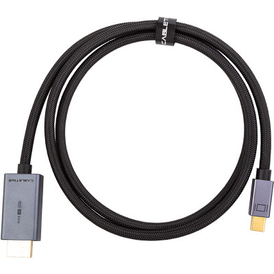 Кабель мультимедійний mini DisplayPort to HDMI 1.0m Cabletime (CA914593)