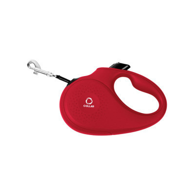 Повідок для собак Collar стрічка M до 25 кг 5 м червоний (81253)