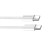 Дата кабель USB-C to USB-C 2.0m (braided cotton) (PD Fast Charging 60W) 3.0А grey ColorWay (CW-CBPDCC068-GR)