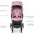 Коляска El Camino Gallant ME 1071-1 v.2 Mauve rose (ME 1071-1 mauve rose)