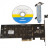 Плата розширення Frime 88SE9215 PCI-E-2хM.2 SATA3+2хSATA3 PCIe (ECF-PCIEtoSSD012.LP)