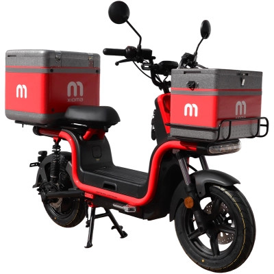 Електроскутер Aima XIO MA U1 L1E (red)+передній/задній бокс (733901)