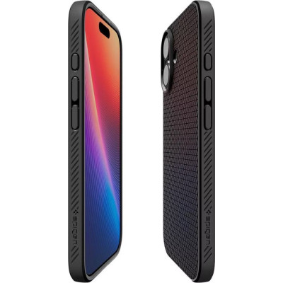 Чохол до мобільного телефона Spigen Liquid Air iPhone 17 Matte Black (ACS10369)