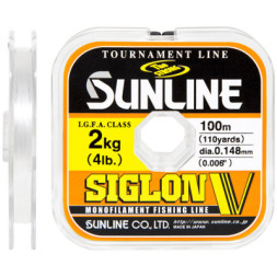 Волосінь Sunline Siglon V 100m Orange 1.2/0.185mm 3.5kg (1658.05.99)